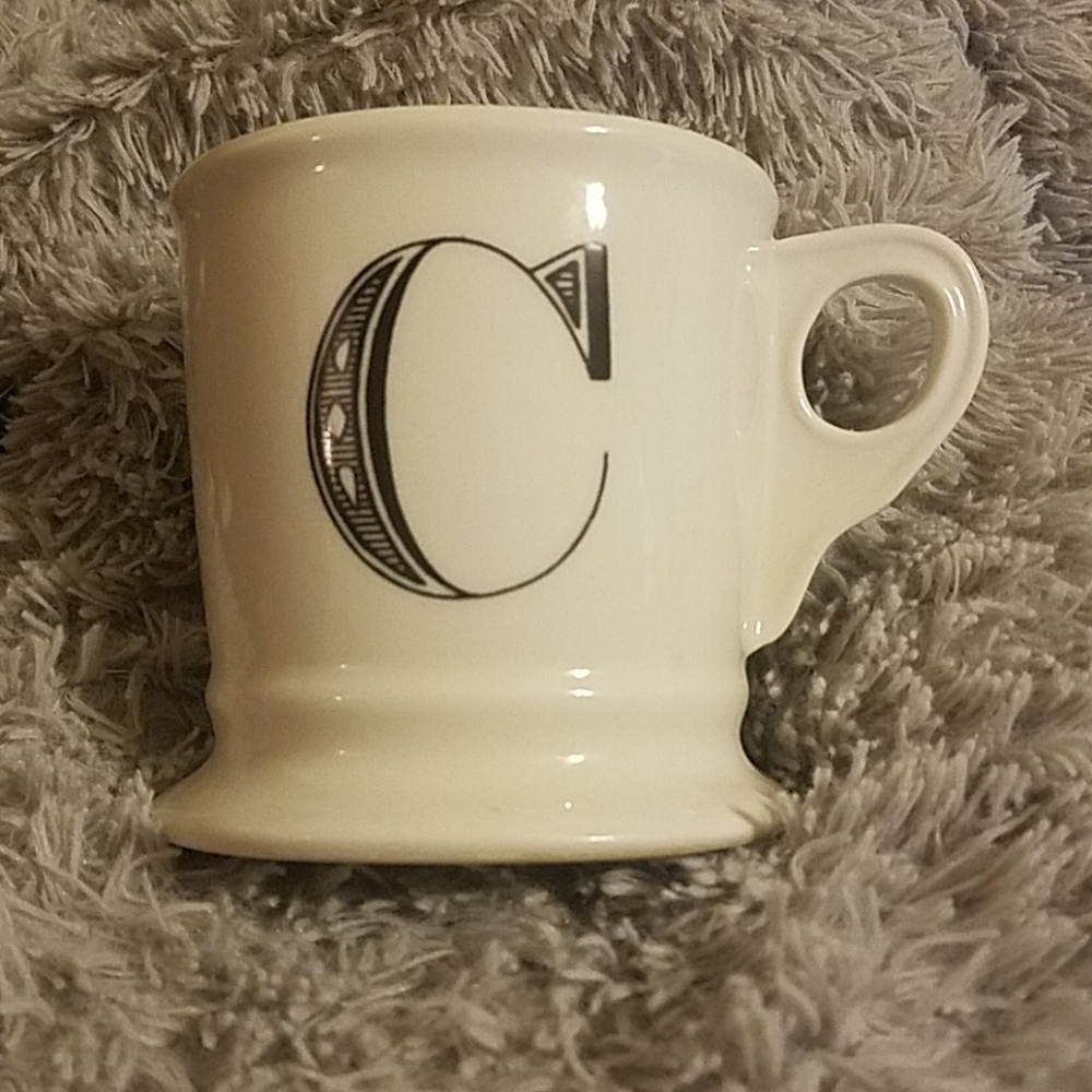 Anthropologie Letter C - Initial Coffee Mug